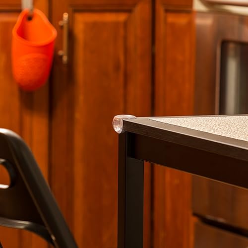 Miniatura 7 de Niño Set (Juego) ajustable Gabinete Cerraduras y protectores de esquina de Seguridaddiscretos bebé pruebas kitFácil de instalar Cierres para cajones