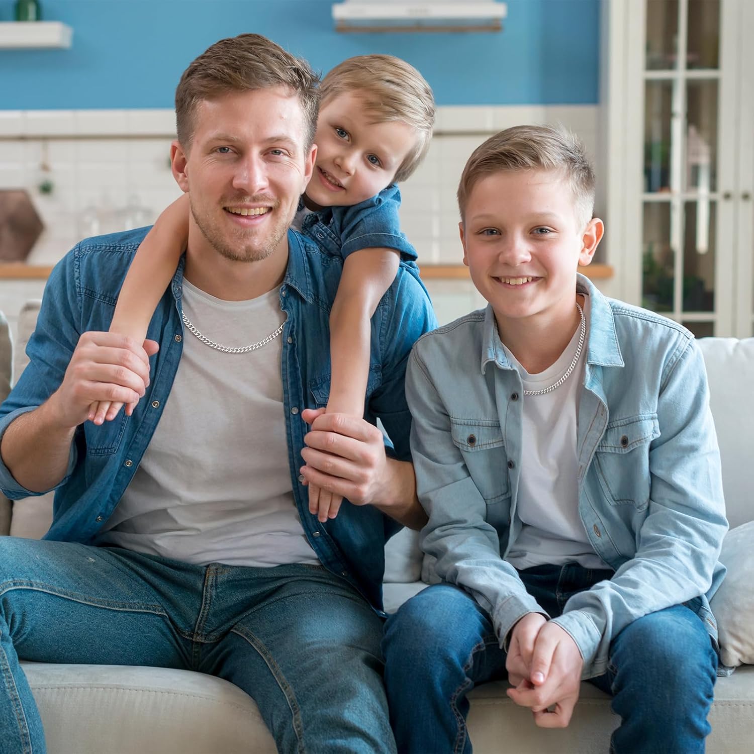 4mm/5mm Cuban Link Chains for Men - 925 Sterling Silver Diamond Cut Cuban Link Curb Chain Necklace Jewelry Gift for Men, 18 20 22 24 Inches - Image 4