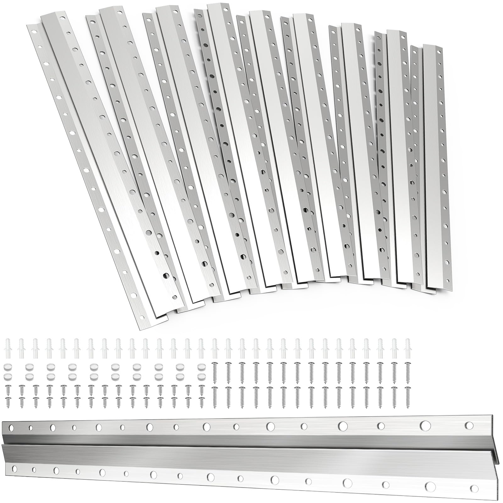 Supports de fixation en Z de 40,6 cm en aluminium de qualité supérieure pour œuvres