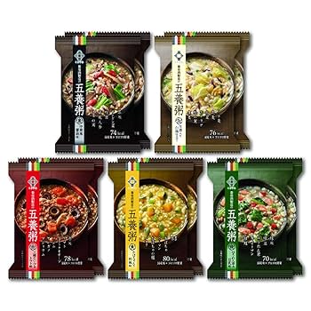 Amazon.co.jp: やくぜんシリーズ 養命酒製造 五養粥 アソート(5