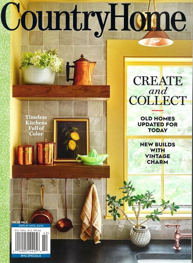 COUNTRY HOME MAGAZINE - TISP SPECIAL 2023 - LIVE WITH WHAT YOU