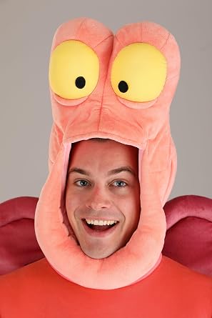 Disney The Little Mermaid Sebastian Costume for Adults, For Cosplay, Fantasy, Halloween, Beach Theme & Dress Up
