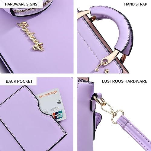 Miniatura 7 de Xiaoyu Bolsos y bolsos de mano de moda para mujer, bolsos cruzados con asa superior, bolsos de hombro pequeños