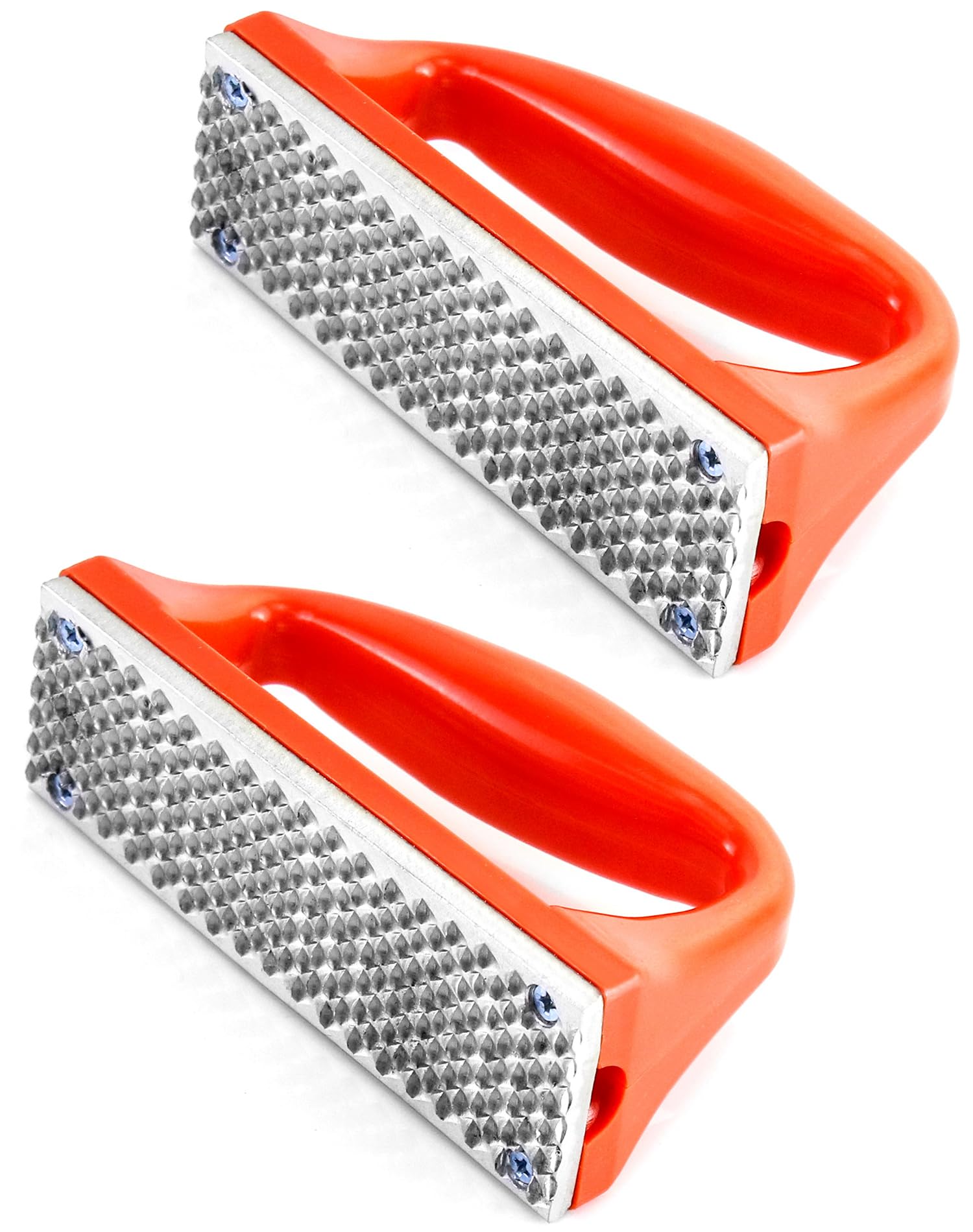 Râpe à sabots équins à dents grossières avec poignée en plastique, pour poulains, chèvres et autres petits sabots (2 pièces)