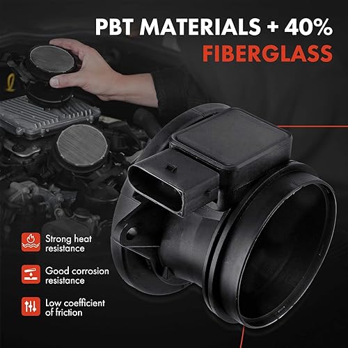Miniatura 2 de A-Premium Conjunto de medidor de sensor de flujo de aire masivo [5 pines, 4 cilindros 1,8 L] compatible con Mercedes-Benz W203 Series C230 2003 2004