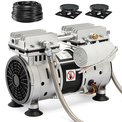 3 Acre Pond Aerator System, 5.76 CFM Outdoor Pond Aerator