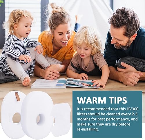 Miniatura 6 de Paquete de 2 filtros de repuesto para Shark Rocket HV300, HV301, HV300W, HV302, HV305, HV310, UV450 kit de filtro de espuma y fieltro, parte #