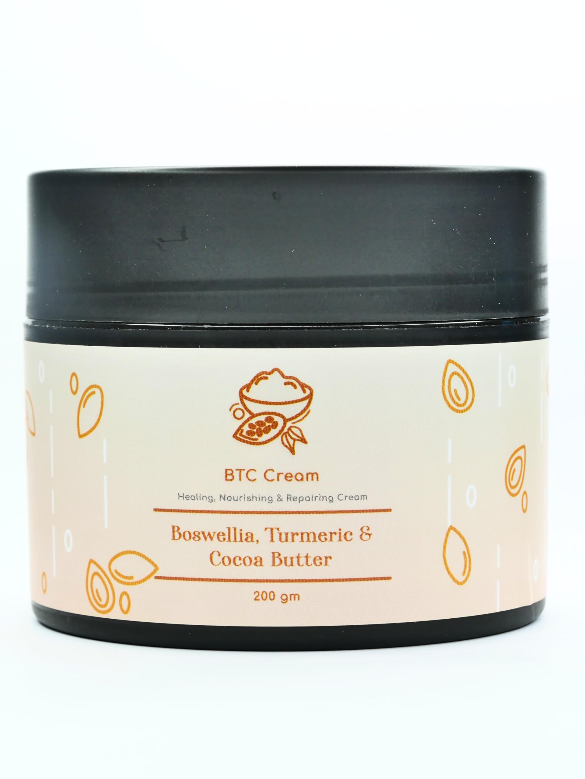CosNDerm BTC Cream (200 gm) With Boswellia, Turmeric and Cocoa