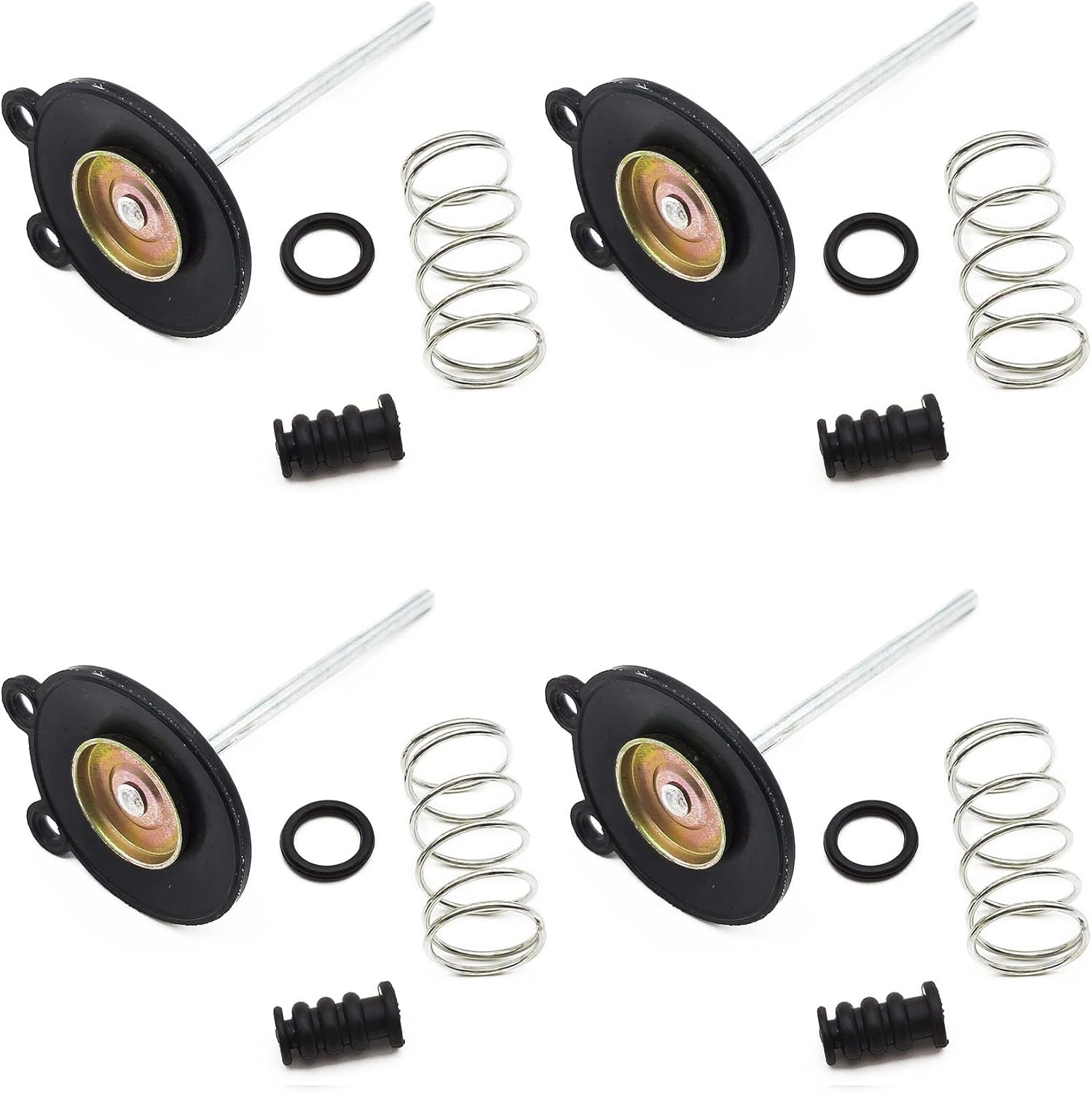 Motorcycle engine carburetor repair Accelerator Pump Diaphragm for honda CB1000C CB1100F CX650C GL650 GL650I 1983 CB 1000 C(4pcs)