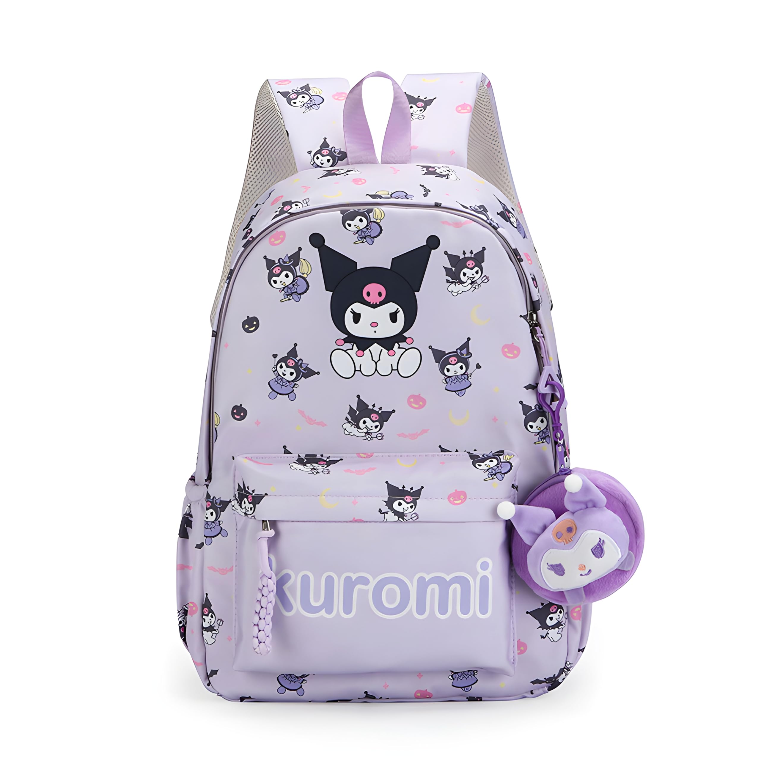 GenericCinnamon, Kid's Melodi, Kuroma, Kitty, & Puchacoo: Cute & Stylish Cartoon Character School Backpacks, School Bags with Famous Characters