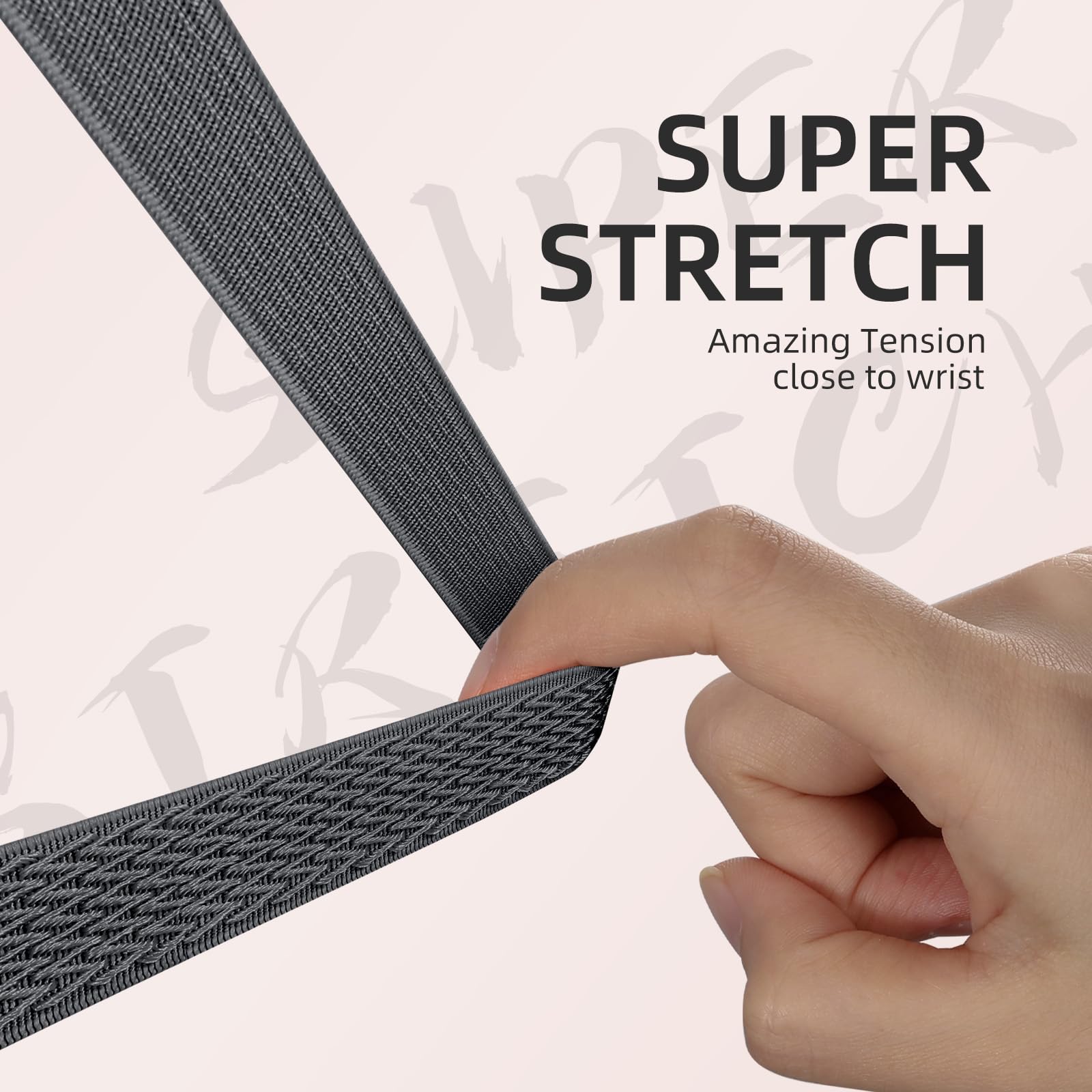 Maledan Compatible with Fitbit Charge 5 Bands/Fitbit Charge 6 Bands Men Women, Soft Adjustable Elastic Nylon Waven Strap Replacement Band for Fitbit Charge 6/Fitbit Charge 5 Fitness Tracker, 6 Pack