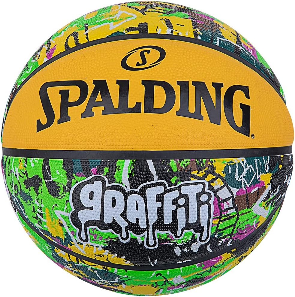 Spalding Graffiti Basketball Ball, No. 5, Rubber