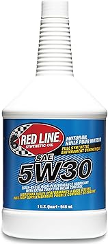 Red Line 15304 SAE 5W30 Fully Synthetic Motor Oil - 1 Quart 6 Pack