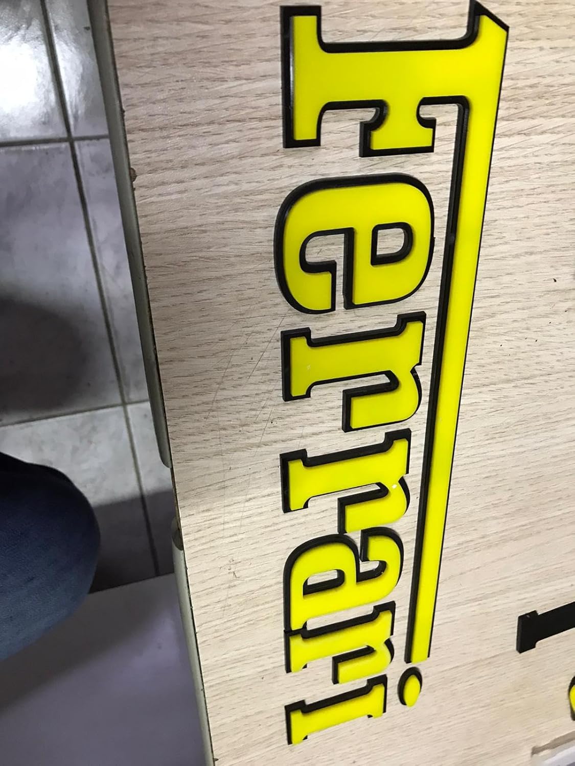 Metal Emblem for Automotive Store, Road Rage Led Sign for Car, Led Mancave Deco, Tool Signage for Garage, Light Up Luxury Car Decor, Custom Auto Shop Wall Lighted 3D Logo (12 Inch Height)