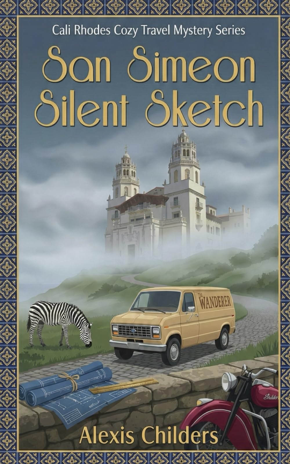 San Simeon Silent Sketch: A Cali Rhodes Cozy Travel Mystery