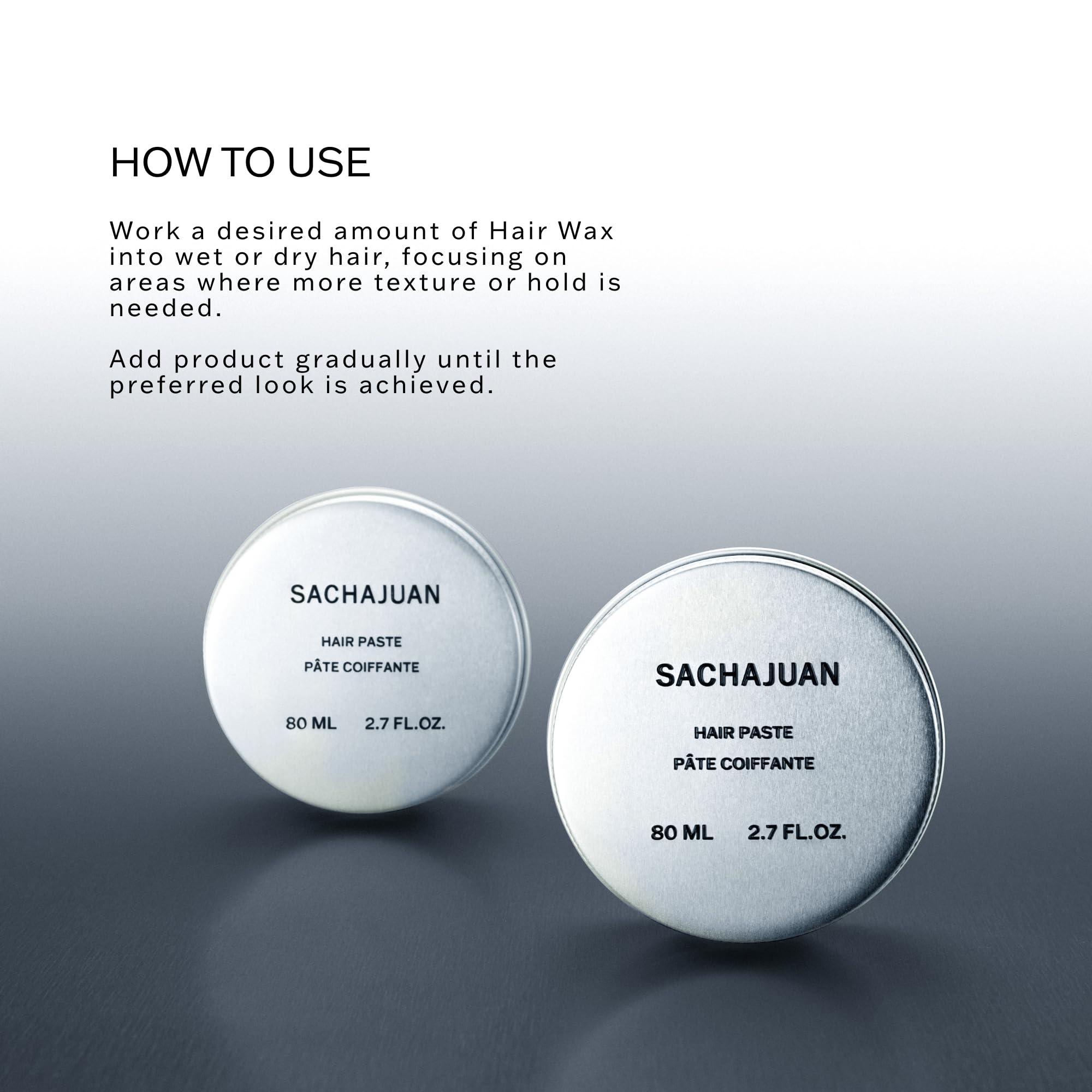 SachaJuan Hair Wax 80 ml / 2.7 oz