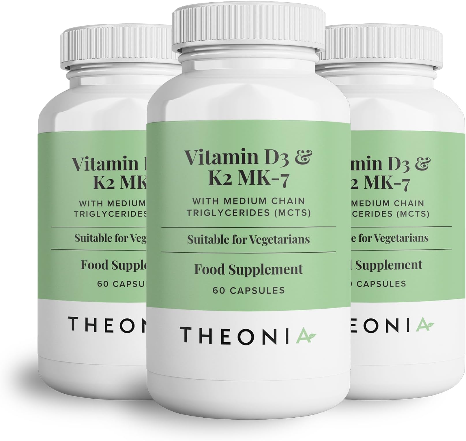 Vitamin D3 & K2 MK-7-100ug Each with MCT Oil