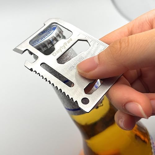 Miniatura 3 de 2 multiherramientas para hombres, cartera de herramientas para tarjetas de crédito, multiherramienta y pequeña herramienta multiuso plegable, con