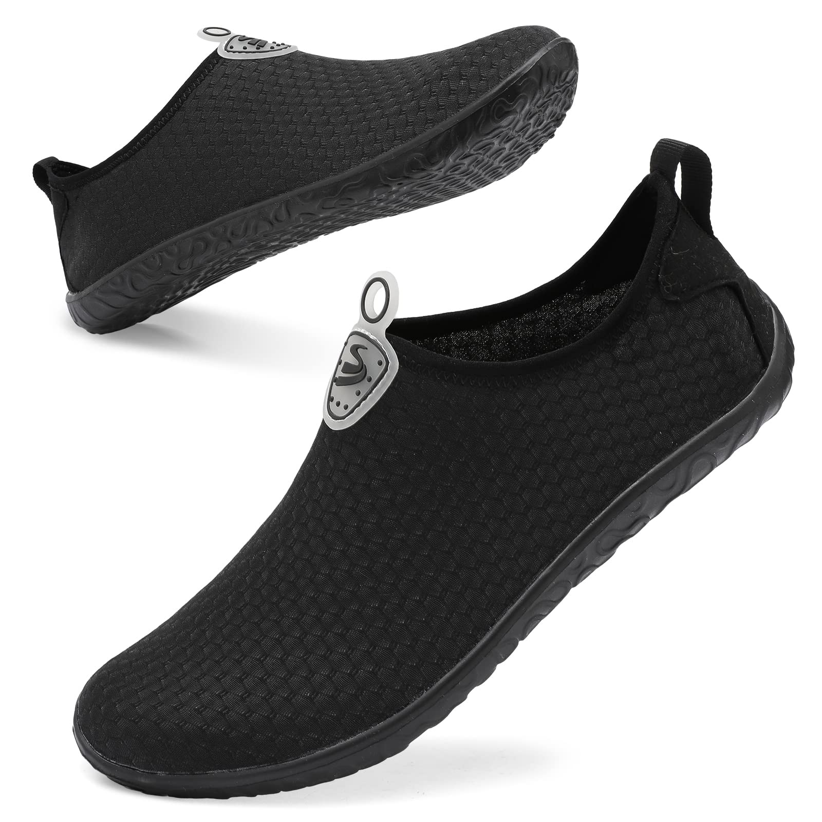 Spesoul Womens and Mens Water Shoes Breathable Quick Dry Soft Barefoot Aqua Socks for Hiking Swim Beach Surf Yoga Sport