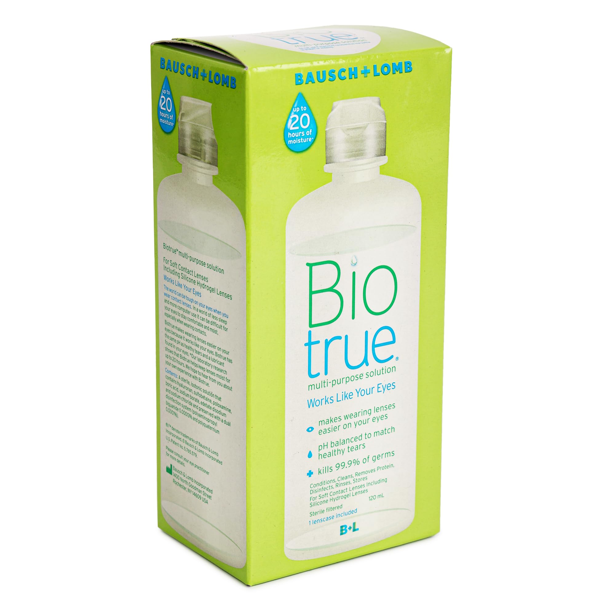 Bausch + Lomb Biotrue Multi-Purpose Contact Lens Solution 120ml (Pack of 1) — Amazon image 2