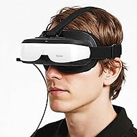 Vista 1 de Bigeyes H3 Personal Mobile Movie Cinema -Video Glasses with HDMI Input,Video Goggles,Built in Battery,Not VR HMD,Connected to Various Media Sources