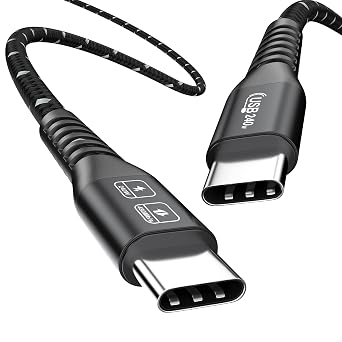 Veltrix-240 240W USB-C to USB-C Replacement Cable 48V/5A Fast Charge
