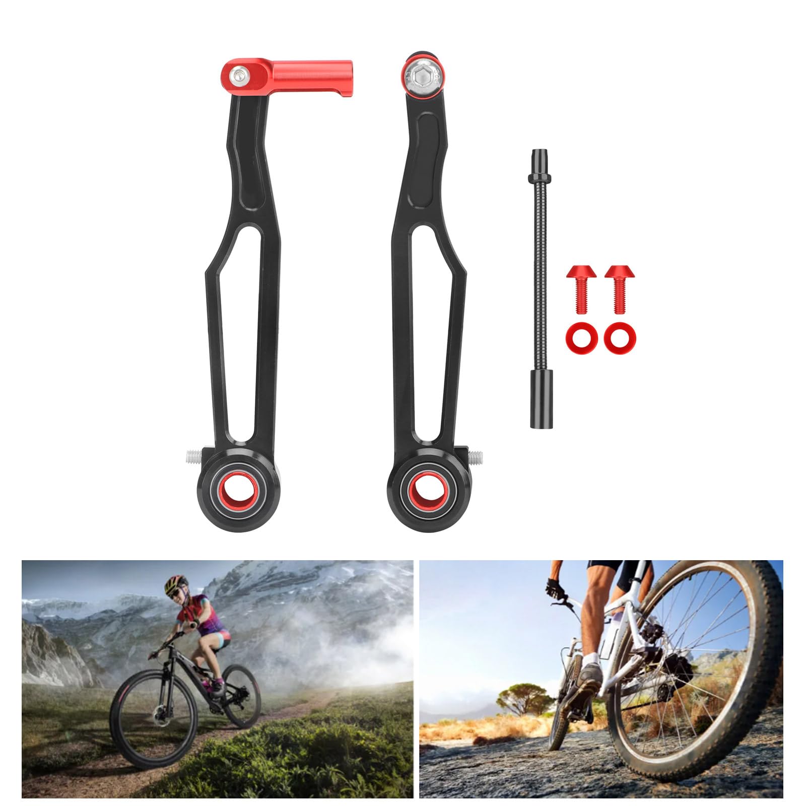 Folding Bike V Brake Light Weight Aluminum Alloy V Brake Clamp Bicycles Brake Caliper Bicycles Accessories Enduring