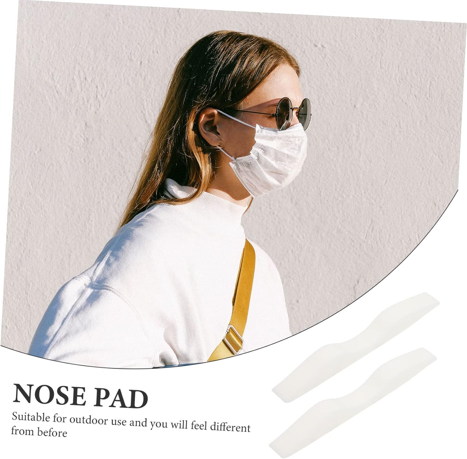 1bag Sponge Nose Band Nose Bracket Wire Wire Bridge Strips Pads Comfortable Wear