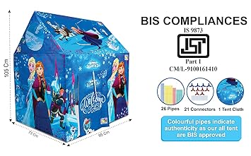 Buy Frozen Play house tent for kids 