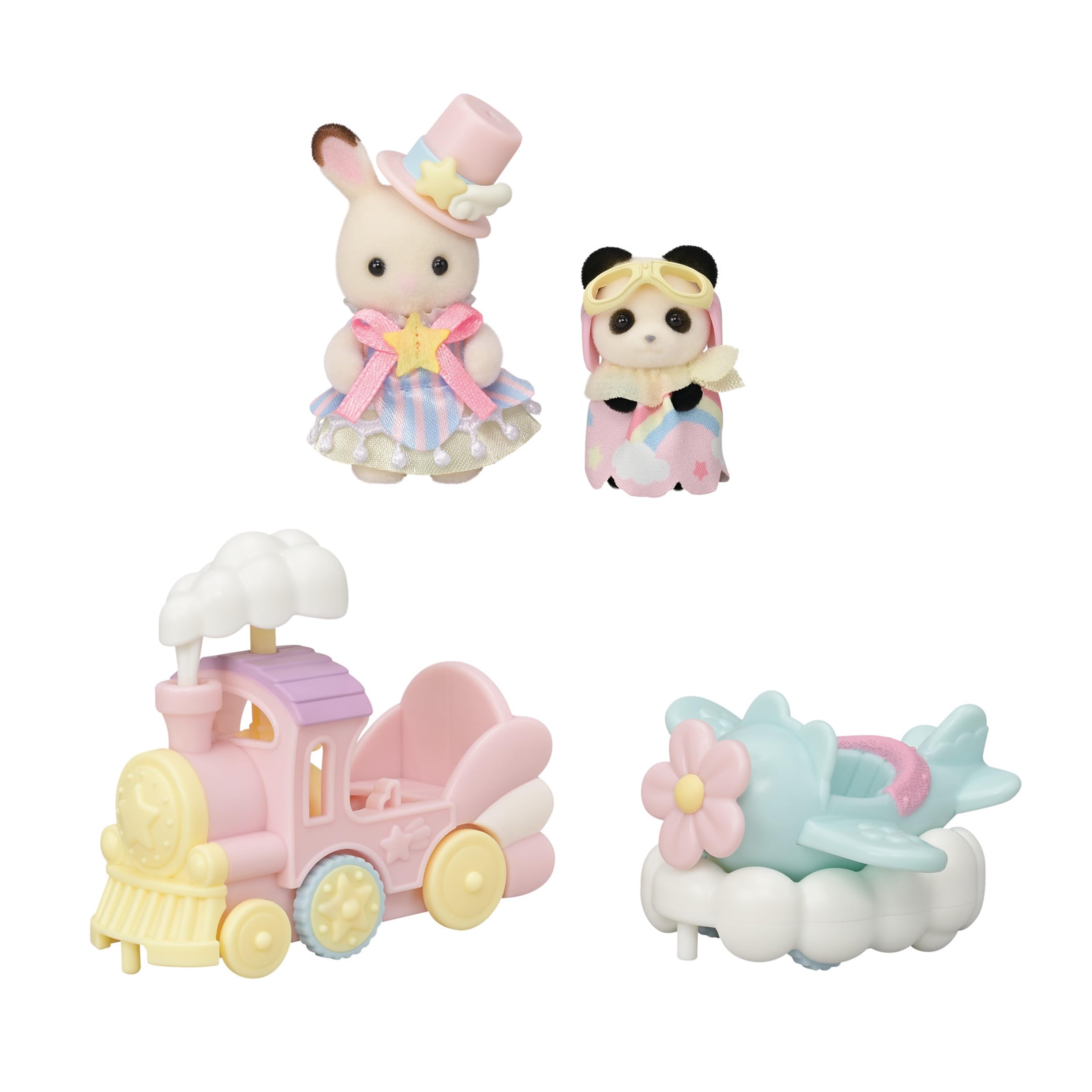 Sylvanian Families - 5819 Veicoli da Sogno - aereo & treno