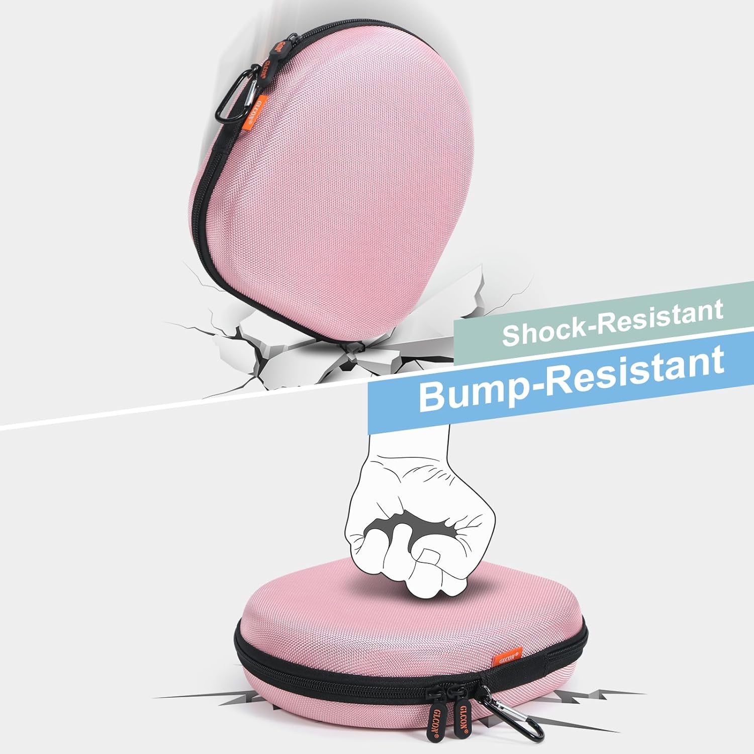 Hard Headphone Carrying Case Bag Compatible with JBL Live 770NC/670NC, JBL Tune 770NC/720BT/520BT/510BT, Sony WH-CH520/WH-CH720N, Soundcore Q20 Q20i Q30, Jlab Headphones and Accessories - Image 5