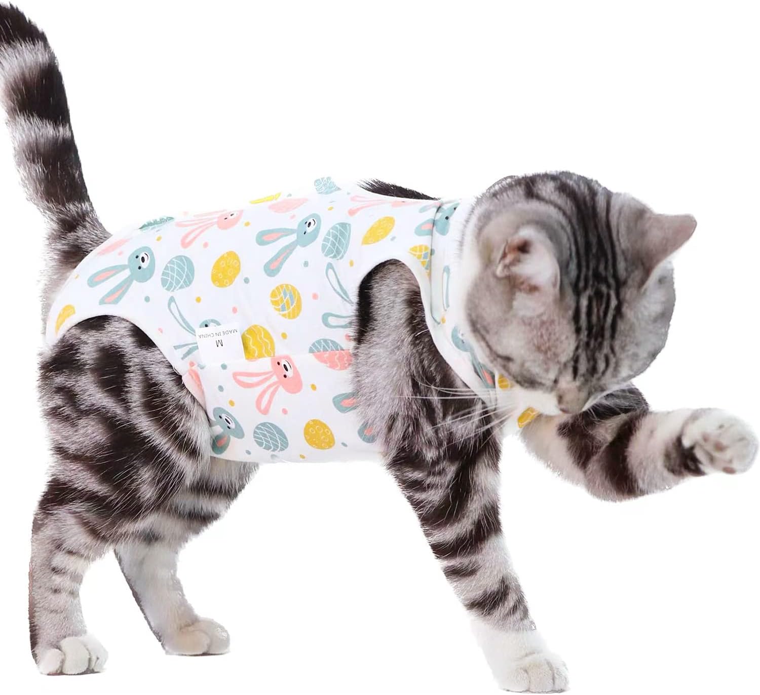 Mairbero Cat Recovery Suit,Onesie for cat Surgery Surgical