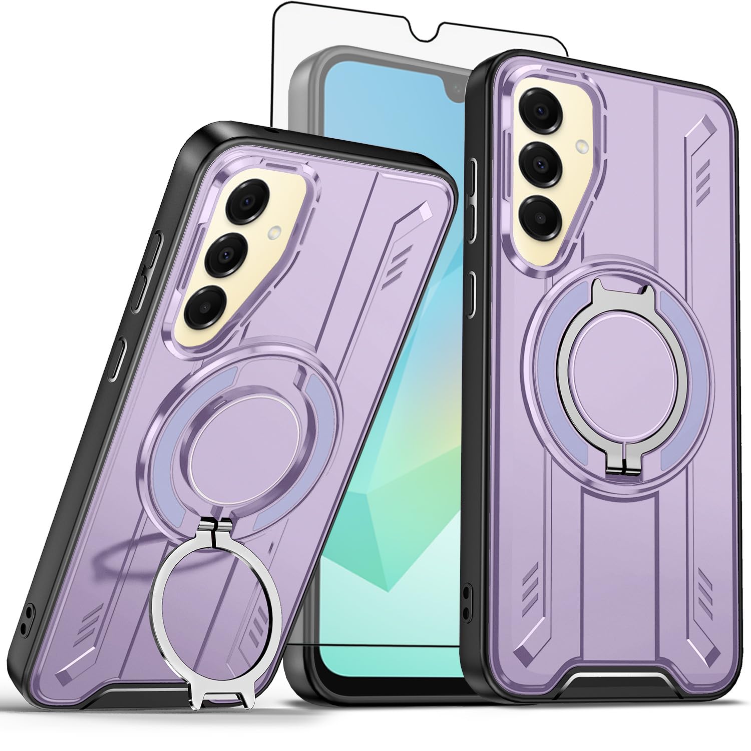 Coque Samsung Galaxy A16 contre les rayures finition LS Violet douce - 8