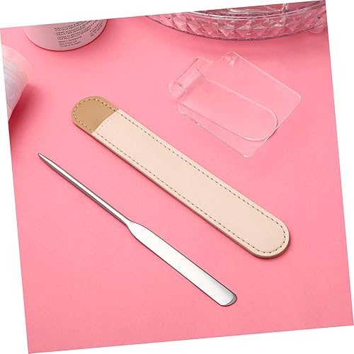 Handheld Makeup Mixing Palette with Spatula Essential Tool for Women Makeup Artists Includes Storage Bag for Easy Organization and Custom Color Blending