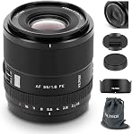 VILTROX 25mm f1.7 E, APS-C Lens for Sony E, Large Aperture STM Auto Focus Lens for Sony E-Mount A7C A7RII A7SII A7II A7RIII A7IV A7RIV A9 A1 ZVE1 A93 A6700 A6600 A6500 A6400 FX3 ZV-E10 FX30 ZV-E10II