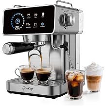 20 Bar Espresso Coffee Machines with Cold Brew & Customizable Program Pro