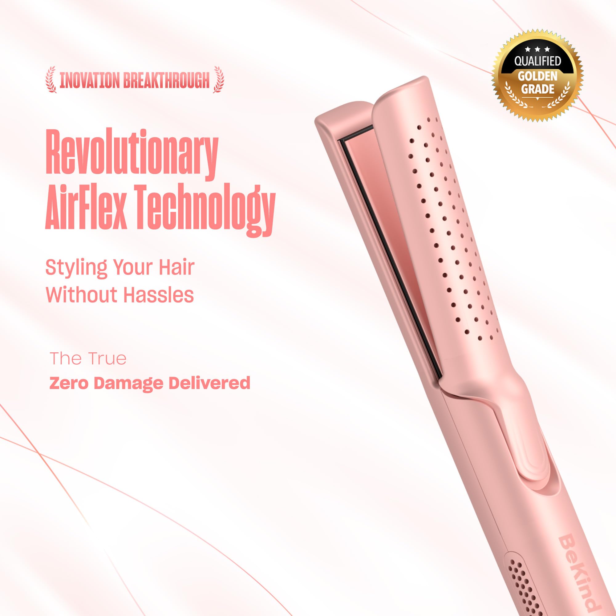 BeKind Flex 2-in-1 Hair Straightener and Curler