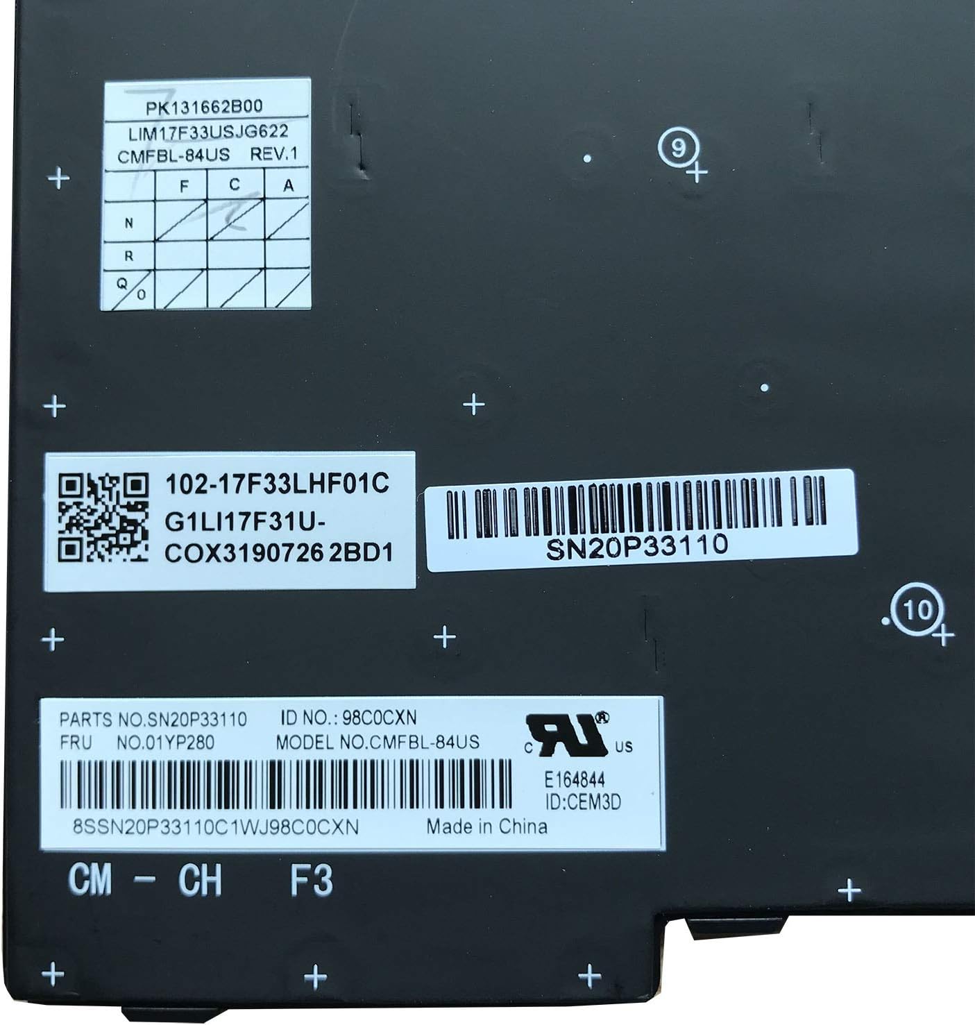 keyboard go go go Replacement US Keyboard for Lenovo ThinkPad E480 E485 L480 T480s E490 E495 T490 L490 Laptop Backlight