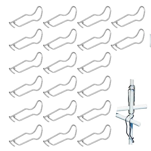 20PCS Connecting Buckles for Bamboo Trellis Reusable Garden Connectors and