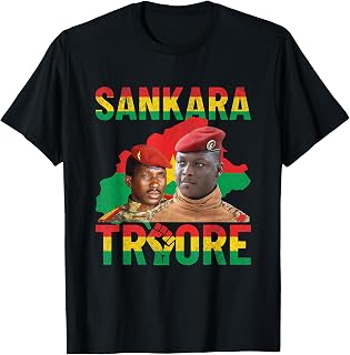 Africa Resistance Thomas Sankara Burkina Faso Ibrahim Traore T-Shirt