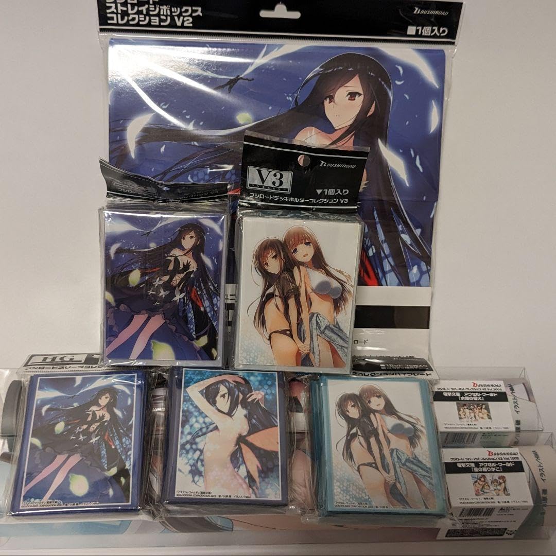 アクセル・ワールド スリーブ/ラバーマット等8点セット アクセル・ワールド スリーブ/ラバーマット等8点セット