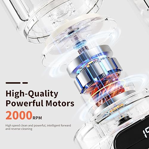 Miniatura 9 de Mini lavadora portátil con diseño desmontable de doble tina, permite lavar por separado la ropa de bebé, adecuada para sujetadores, calcetines y