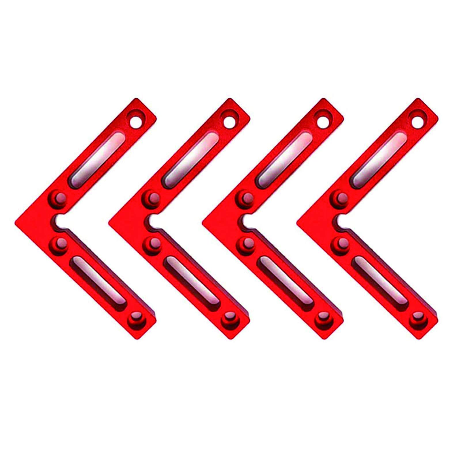 Morsetto Ad Angolo Retto 140mm Per Lavorazione Legno – Lega Di Alluminio, Regolabile 100-140mm, Scala E Viti Incluse, Per Scatole, Telai, Saldature