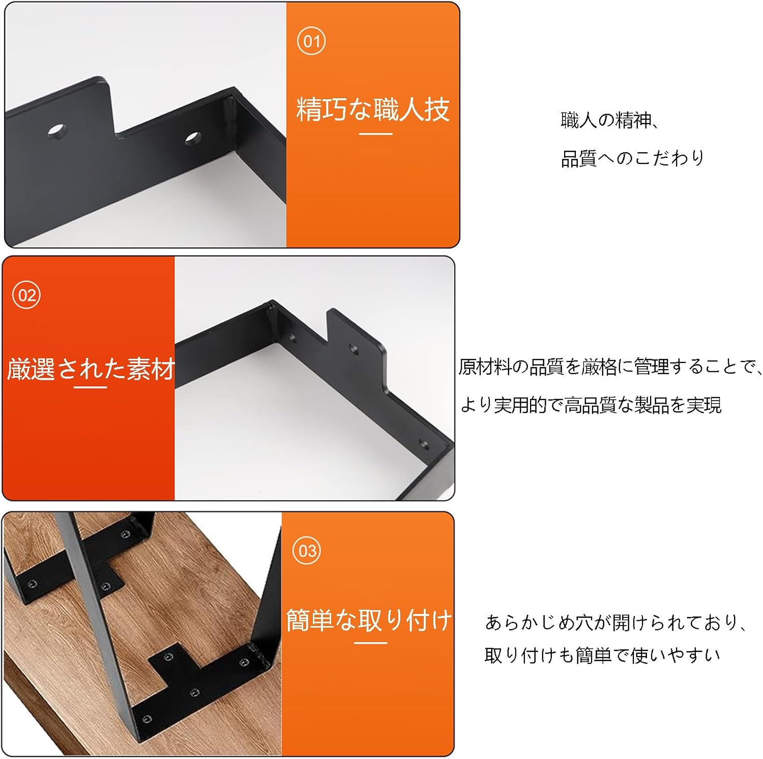 テーブル 脚 アイアンレッグ DIY机 脚 アイアンテーブル脚 台形 足 スタンド ブラック 金具付き 滑り防止 オフィス コーヒー