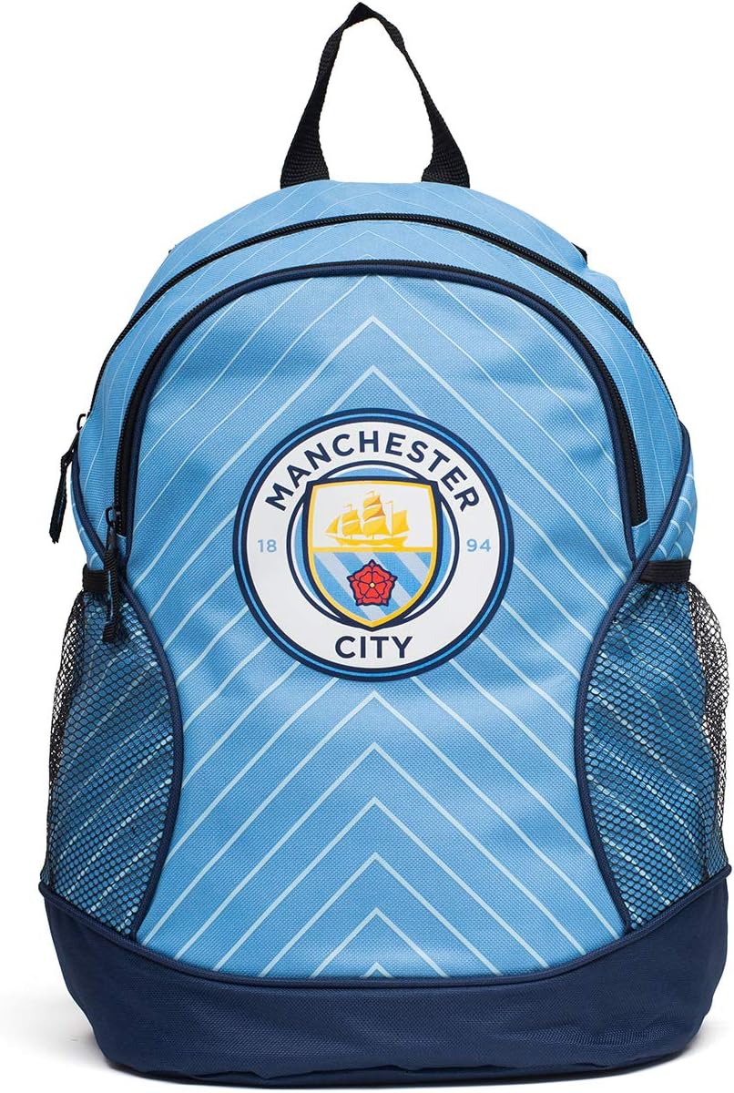 ART Manchester City Double Zipper Backpack Blue