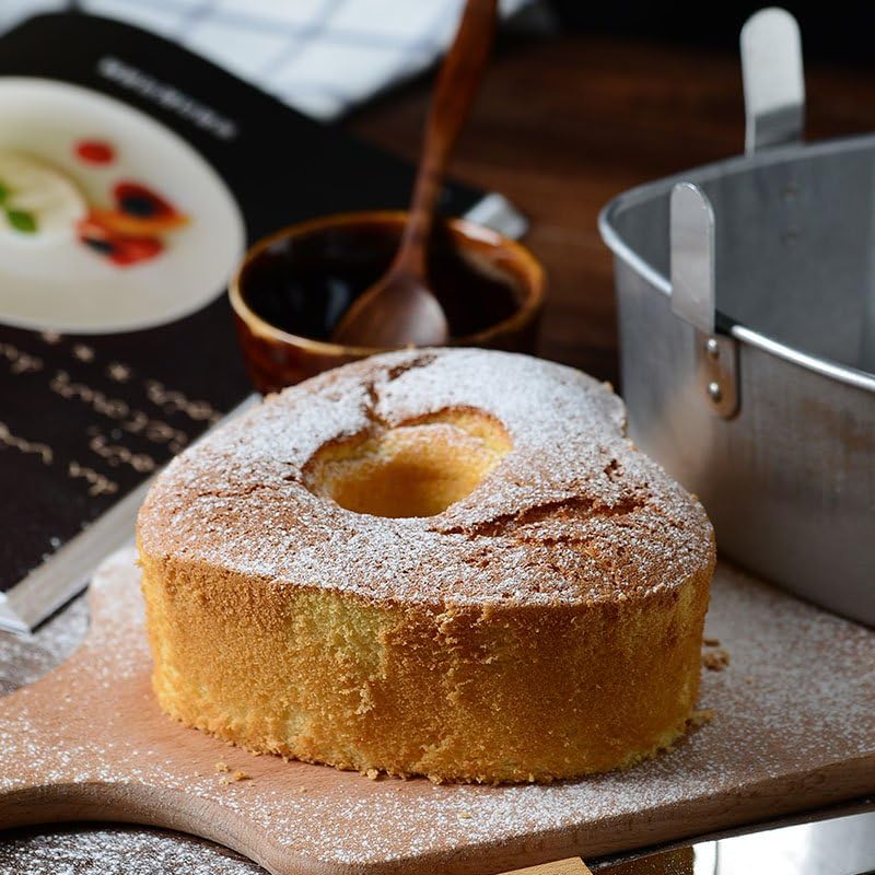 Tiger Crown WSH09313 Ulster Safety Chiffon Cake, Heart Shaped Bottom, 6.7 inches (17 cm), No. 1313, Steel Aluminum Plating (Ulster) Japan