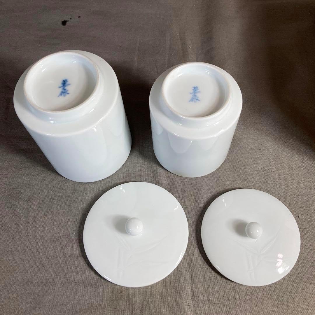 日本の銘窯 人間国宝 井上萬二作 白磁彫文 湯呑 ふるさと納税 日本の銘