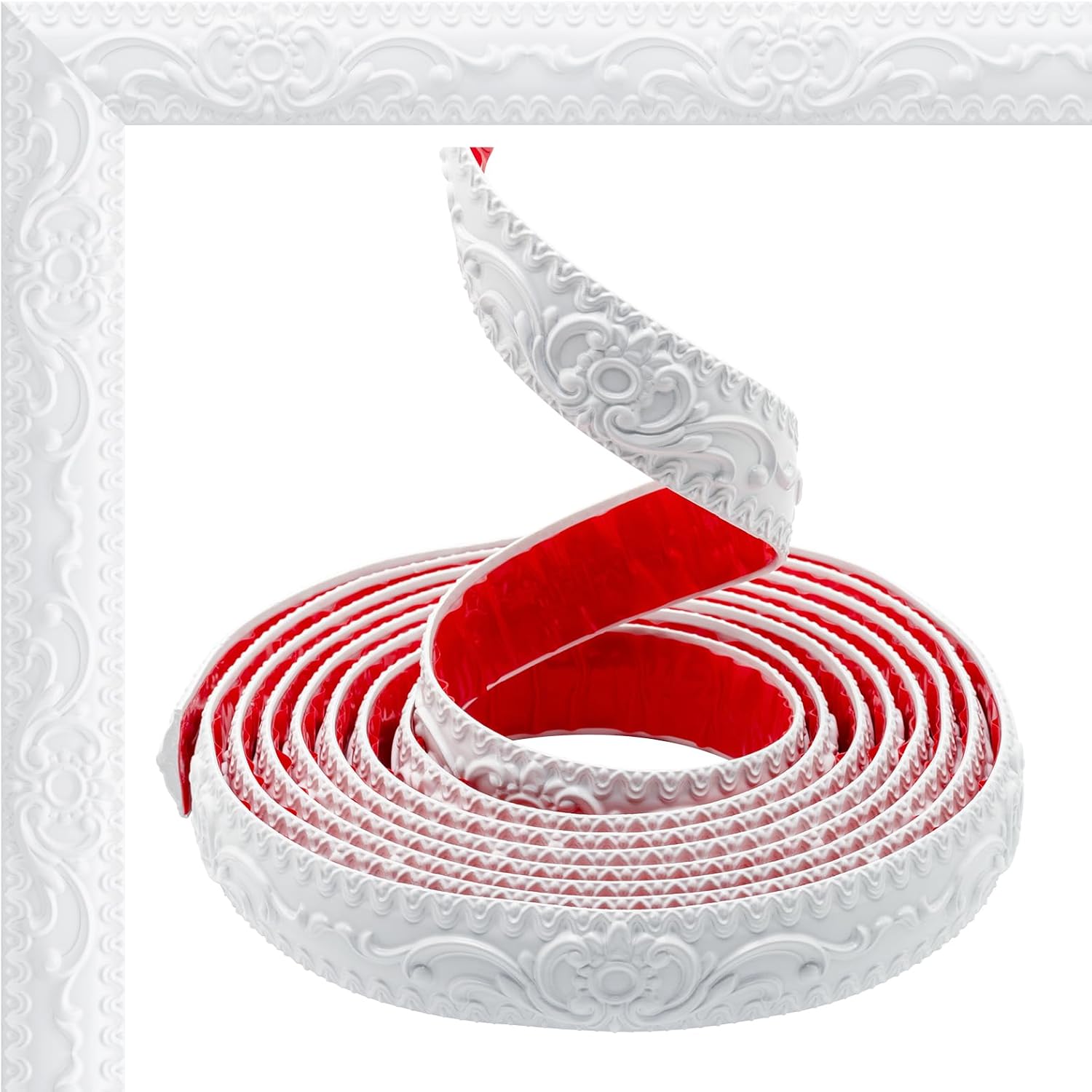 SEYRLMK Molding Trim Wall Trim, 16.4 Feet SelfAdhesive