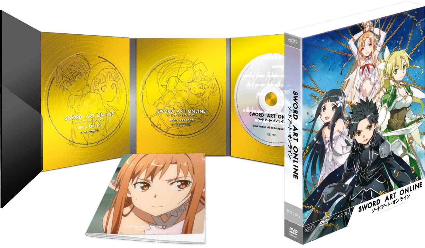 sword art online box #02 box set: Amazon.de: DVD & Blu-ray