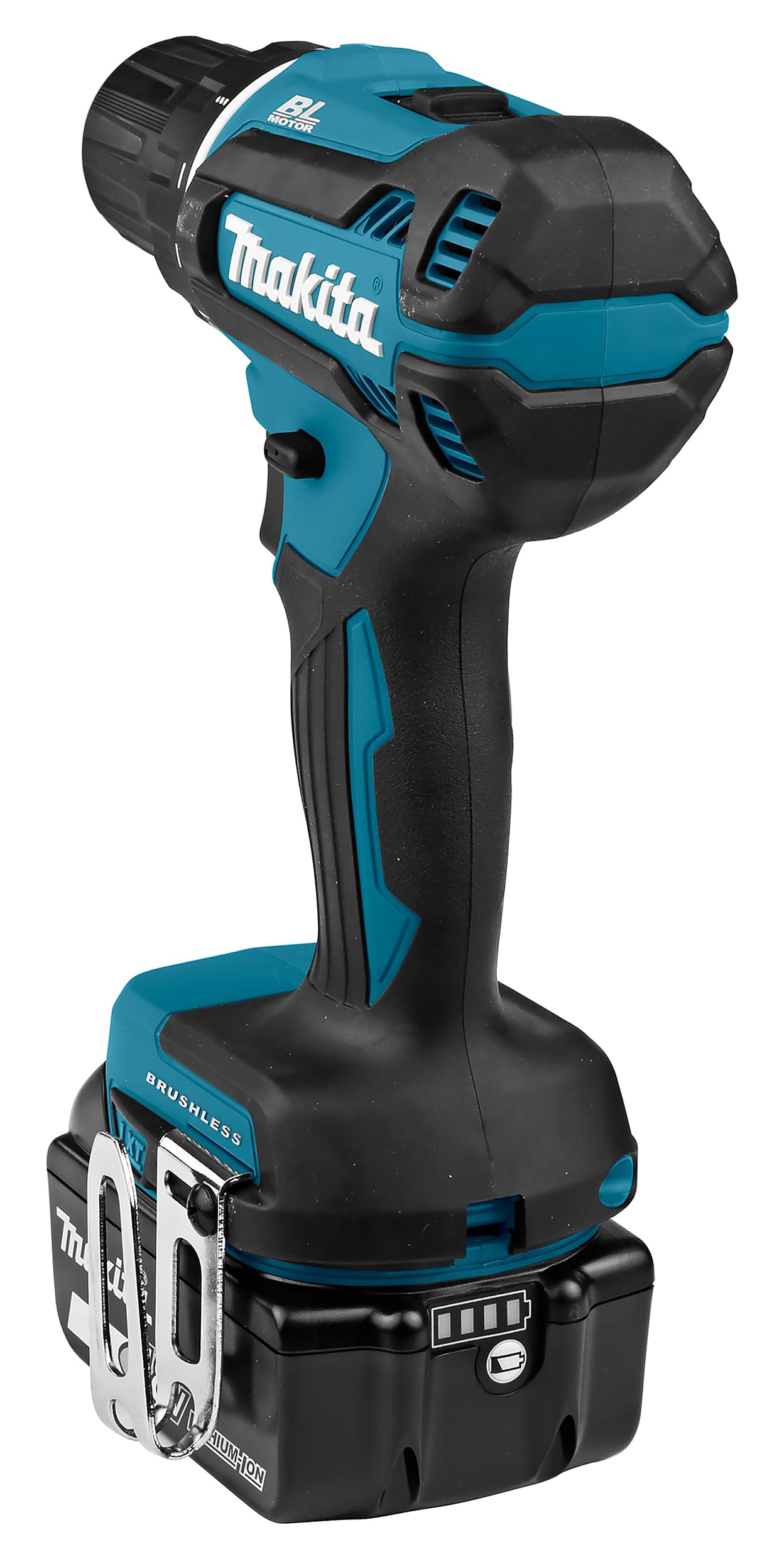 Makita DDF485RFJ Taladro atornillador inalámbrico Li-Ion 18V 2x 3.0Ah 50Nm